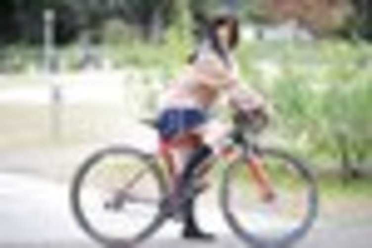 女子高生の通学自転車がロードバイクだったら