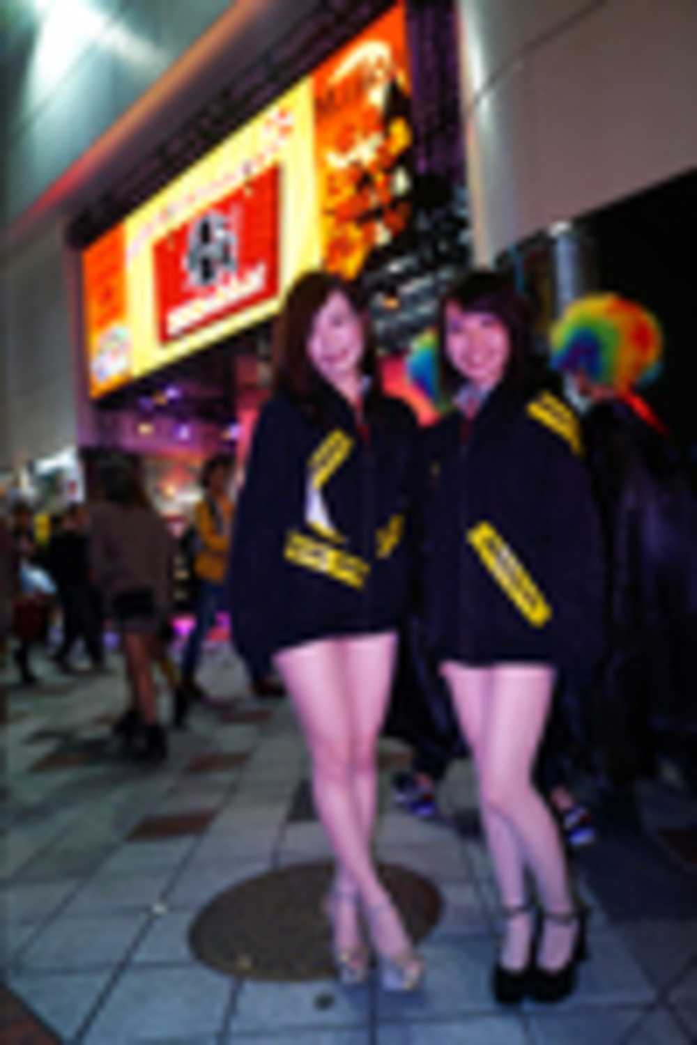 渋谷ハロウィンの美女たち４４