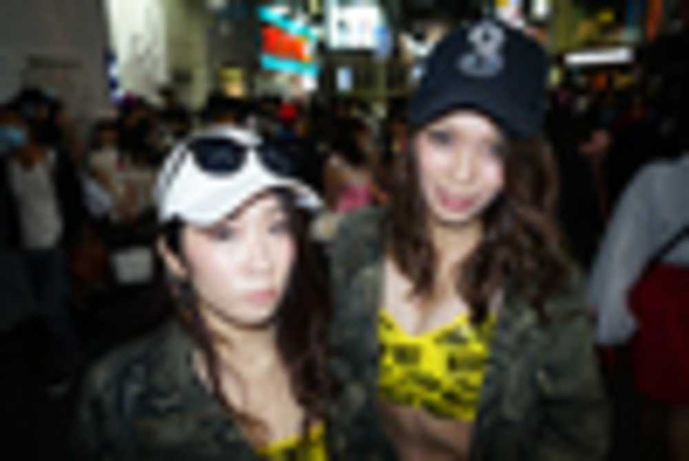 渋谷ハロウィンの美女たち４５