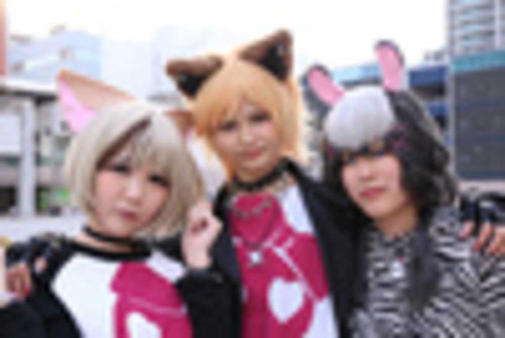 「こすぷれふぇすた5 in サンリオピューロランド」コスプレ画像まとめ_みふぁさん・はるおみさん・りょーしさん／『SHOW BY ROCK!!』フェネリィ・ライナ・ゼブリナ
