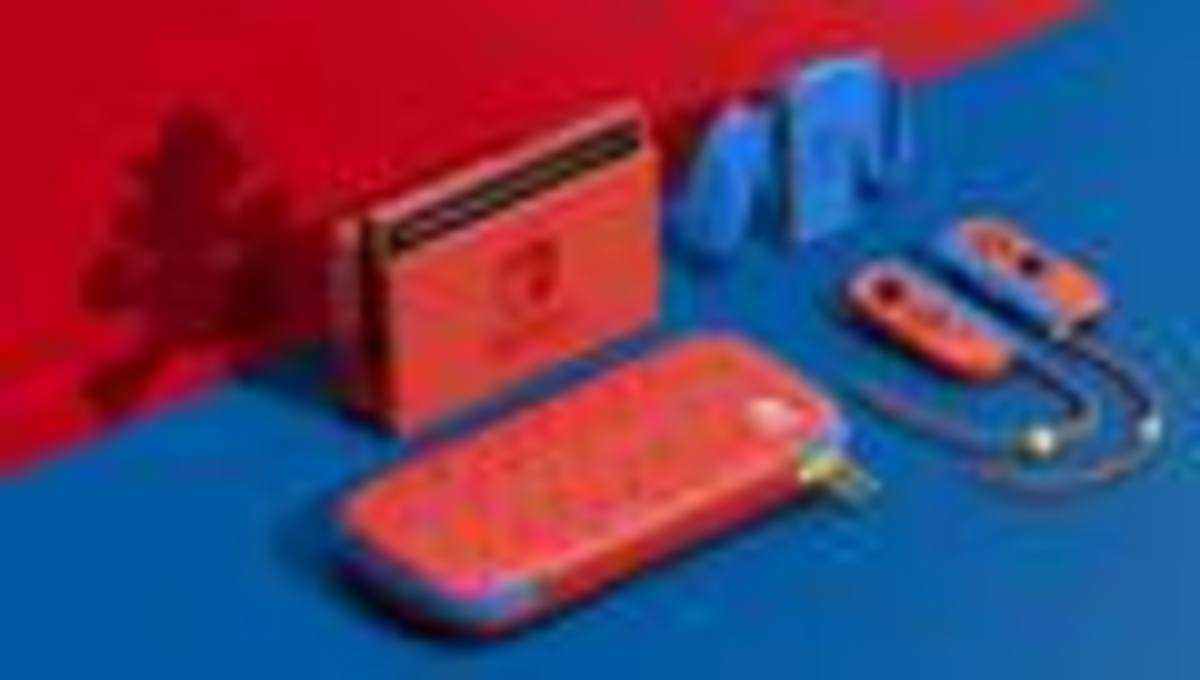 Nintendo Switch マリオレッド×ブルー セット Joy-Con（ストラップ付属）／画像は任天堂公式サイトよりの画像 - KAI-YOU.net