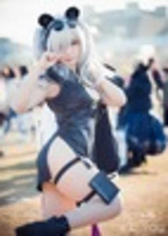 「コミックマーケット97」（C97）伊織もえさんのコミケコスプレ写真／『アークナイツ』エフイーターのコスプレ　撮影：Diora