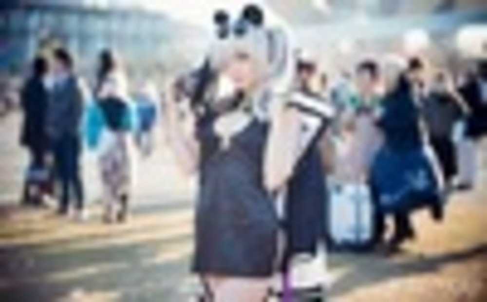「コミックマーケット97」（C97）伊織もえのコミケコスプレ写真／『アークナイツ』エフイーターのコスプレ